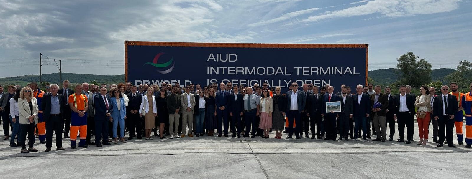 Prefectul Nicolae Albu a participat la inaugurarea noului Terminal Multifuncțional DP World Decea